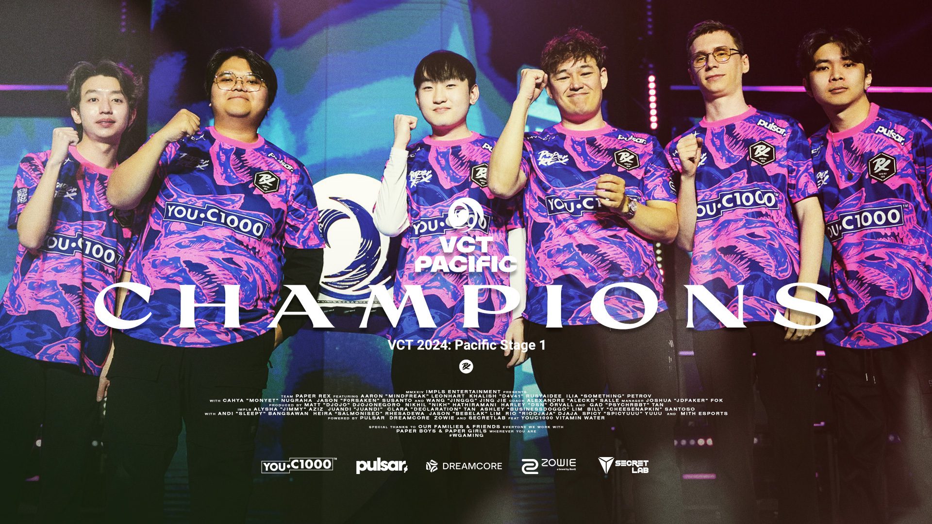 Paper Rex Wins Pacific League